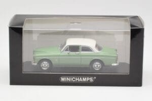 Volvo 121 Amazon Vaaleanvihreä & Valkoinen Minichamps 1:43 430171005 Metalli — kuva 4 / 4