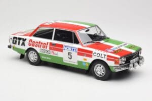 Volvo 142 #5 H. Mikkola / E. Rautanen Rally 1000 Lakes 1973 MCG 1:18 MCG18529R Metalli — kuva 4 / 6