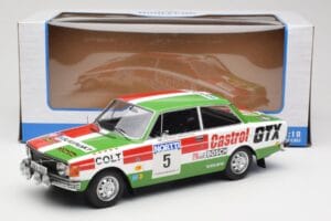 Volvo 142 #5 H. Mikkola / E. Rautanen Rally 1000 Lakes 1973 MCG 1:18 MCG18529R Metalli — kuva 6 / 6
