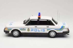 Volvo 240 GL Polis Sweden Minichamps 1:18 155171490 Metalli — kuva 3 / 6