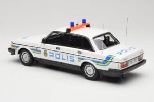 Volvo 240 GL Polis Sweden Minichamps 1:18 155171490 Metalli — kuva 5 / 6