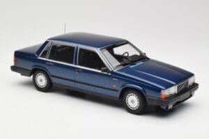 Volvo 740 GL Dark Blue Metallic Minichamps 1:18 155171701 Metalli — kuva 4 / 6