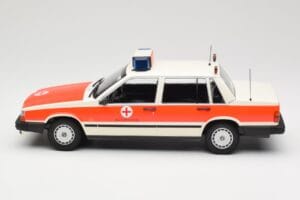 Volvo 740 GL DRK Aschaffenburg Minichamps 1:18 155171790 Metalli — kuva 3 / 6