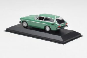 Volvo P1800 ES Brittiläinen Kilpailugrön Minichamps 1:43 430171671 Metalli — kuva 3 / 4