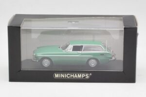 Volvo P1800 ES Brittiläinen Kilpailugrön Minichamps 1:43 430171671 Metalli — kuva 4 / 4