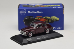 Volvo PV544 Tummanpunainen Atlas 1:43 8506014 Metalli — kuva 4 / 4