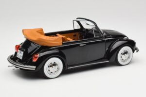 Volkswagen Beetle 1303 Avoauto Musta Norev 1:18 188533 Metalli — kuva 2 / 6