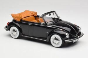 Volkswagen Beetle 1303 Avoauto Musta Norev 1:18 188533 Metalli — kuva 4 / 6