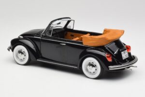 Volkswagen Beetle 1303 Avoauto Musta Norev 1:18 188533 Metalli — kuva 5 / 6
