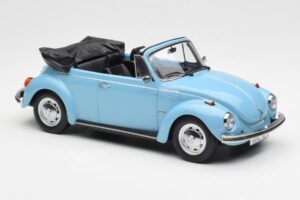 Volkswagen Beetle 1303 Avoauto Vaaleansininen Norev 1:18 188531 Metalli — kuva 4 / 6