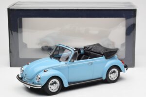 Volkswagen Beetle 1303 Avoauto Vaaleansininen Norev 1:18 188531 Metalli — kuva 6 / 6