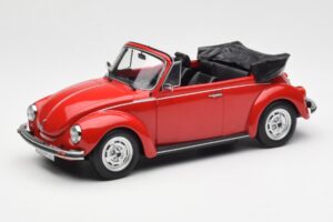 Volkswagen Beetle 1303 Avoauto Punainen Norev 1:18 188529 Metalli