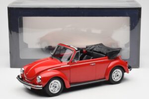 Volkswagen Beetle 1303 Avoauto Punainen Norev 1:18 188529 Metalli — kuva 6 / 6
