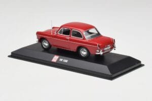 Volkswagen 1500 Ruby Punainen Minichamps 1:43 VW001 Metalli — kuva 3 / 4