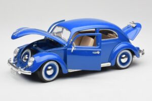 Volkswagen Beetle Sininen Bburago 1:18 23124646 Metalli — kuva 2 / 8