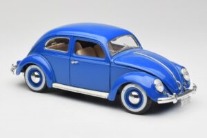 Volkswagen Beetle Sininen Bburago 1:18 23124646 Metalli — kuva 6 / 8