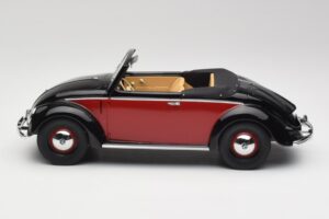Volkswagen Beetle Hebmuller Avoauto Musta & Punainen Minichamps 1:18 107054230 Hartsi — kuva 3 / 6