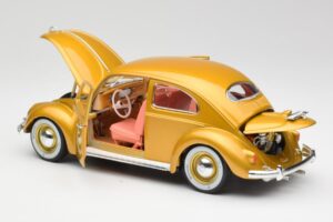 Volkswagen Beetle Kulta Bburago 1:18 3361 Metalli — kuva 5 / 8