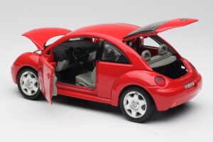Volkswagen New Beetle Punainen Bburago 1:18 8185108 Metalli — kuva 5 / 8