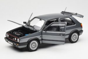 Volkswagen Golf Mk2 GTI Harmaa Metallinen Norev 1:18 188442 Metalli — kuva 2 / 8
