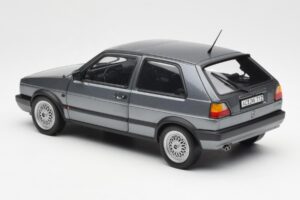 Volkswagen Golf Mk2 GTI Harmaa Metallinen Norev 1:18 188442 Metalli — kuva 7 / 8