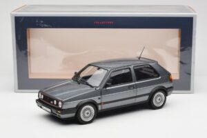 Volkswagen Golf Mk2 GTI Harmaa Metallinen Norev 1:18 188442 Metalli — kuva 8 / 8