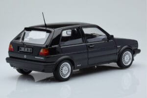 Volkswagen Golf GTI Mk2 Match Musta Norev 1:18 188559 Metalli — kuva 3 / 8