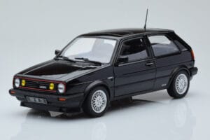 Volkswagen Golf GTI Mk2 Match Musta Norev 1:18 188559 Metalli