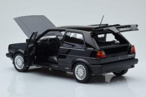 Volkswagen Golf GTI Mk2 Match Musta Norev 1:18 188559 Metalli — kuva 5 / 8