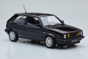 Volkswagen Golf GTI Mk2 Match Musta Norev 1:18 188559 Metalli — kuva 6 / 8