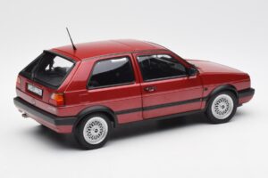 Volkswagen Golf Mk2 GTI Punainen Metallinen Norev 1:18 188555 Metalli — kuva 3 / 8