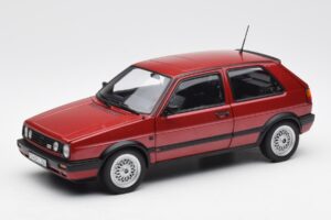 Volkswagen Golf Mk2 GTI Punainen Metallinen Norev 1:18 188555 Metalli