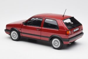 Volkswagen Golf Mk2 GTI Punainen Metallinen Norev 1:18 188555 Metalli — kuva 7 / 8