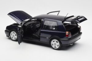 Volkswagen Golf Mk3 VR6 Sininen Metallinen Norev 1:18 188462 Metalli — kuva 5 / 8