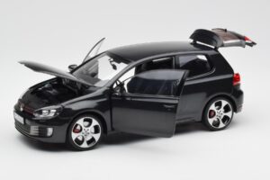 Volkswagen Golf Mk6 GTI Harmaa Metallinen Norev 1:18 188503 Metalli — kuva 2 / 7