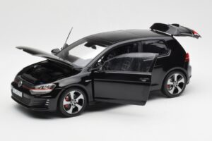 Volkswagen Golf Mk7 GTI Musta Norev 1:18 188550 Metalli — kuva 2 / 8