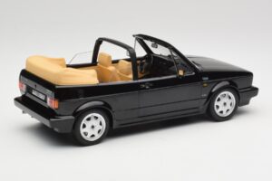 Volkswagen Golf Mk1 Avoauto Musta Norev 1:18 188568 Metalli — kuva 2 / 6