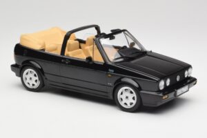 Volkswagen Golf Mk1 Avoauto Musta Norev 1:18 188568 Metalli — kuva 4 / 6
