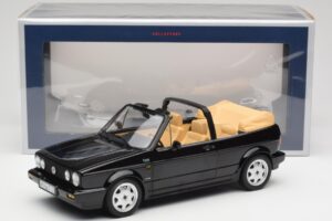 Volkswagen Golf Mk1 Avoauto Musta Norev 1:18 188568 Metalli — kuva 6 / 6