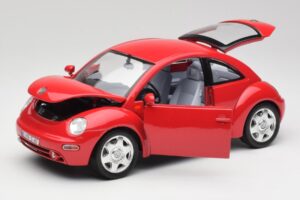 Volkswagen New Beetle Punainen Bburago 1:18 3342 Metalli — kuva 2 / 8