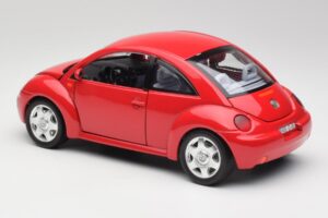 Volkswagen New Beetle Punainen Bburago 1:18 3342 Metalli — kuva 7 / 8