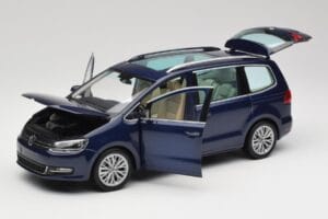 Volkswagen Sharan 7N Shadow Sininen Metallic Minichamps 1:18 110051100 Metalli — kuva 2 / 8