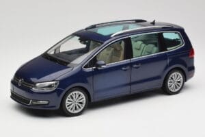 Volkswagen Sharan 7N Shadow Sininen Metallic Minichamps 1:18 110051100 Metalli