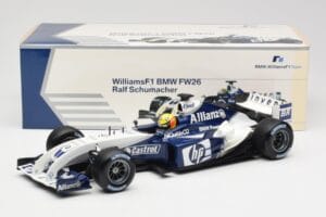 Williams FW26 BMW #4 R. Schumacher F1 2004 Minichamps 1:18 80430309495 Metalli — kuva 6 / 6