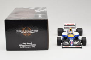 Williams FW14B Renault #5 N. Mansell Canon Williams Team F1 World Champion 1992 Minichamps 1:18 186920005 Metalli — kuva 8 / 9