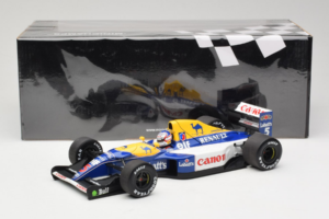 Williams FW14B Renault #5 N. Mansell Canon Williams Team F1 World Champion 1992 Minichamps 1:18 186920005 Metalli — kuva 9 / 9