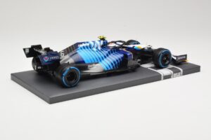 Williams Racing Mercedes FW43B #6 N. Latifi Belgian GP 2021 Minichamps 1:18 117211306 Metalli — kuva 3 / 6