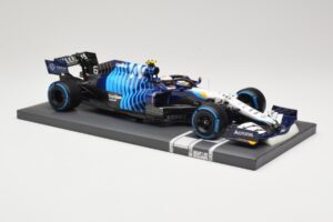 Williams Racing Mercedes FW43B #6 N. Latifi Belgian GP 2021 Minichamps 1:18 117211306 Metalli — kuva 4 / 6