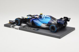 Williams Racing Mercedes FW43B #6 N. Latifi Belgian GP 2021 Minichamps 1:18 117211306 Metalli — kuva 5 / 6