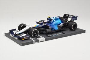 Williams Racing Mercedes FW43B #6 N. Latifi Saudi Arabian GP 2021 Minichamps 1:18 117212206 Metalli — kuva 2 / 6